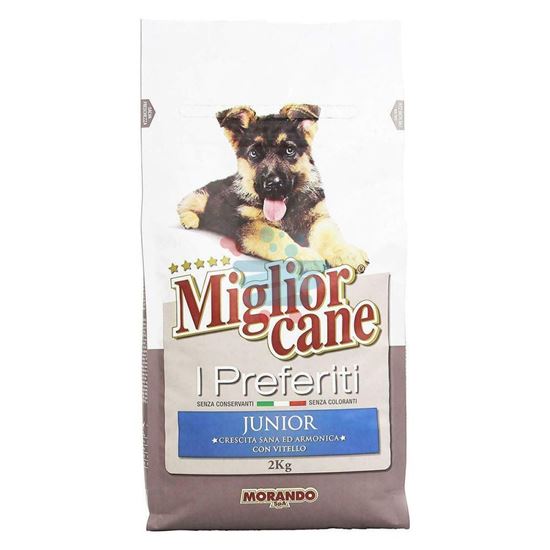 MIGLIOR CANE CROCCANTINI JUNIOR VITELLO 2KG