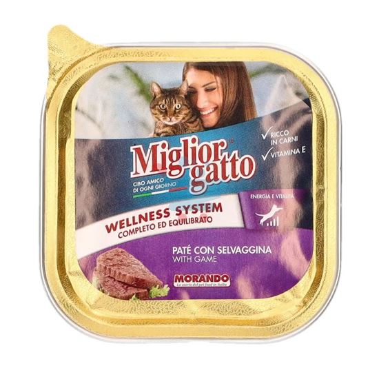 MIGLIOR GATTO VASCHETTA SELVAGGINA 100GR