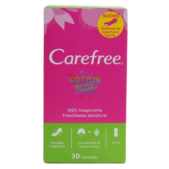 CAREFREE PROTEGGI SLIP TRASPIRANTE CON ALOE VERA DISTESO 30 PEZZI