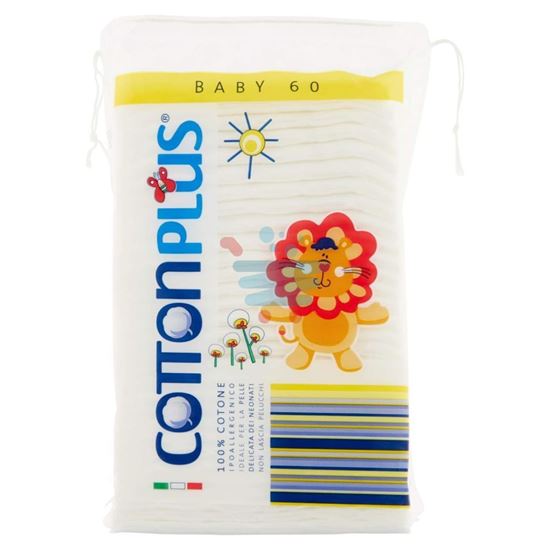 COTTONPLUS QUADROTTI BABY 60PZ