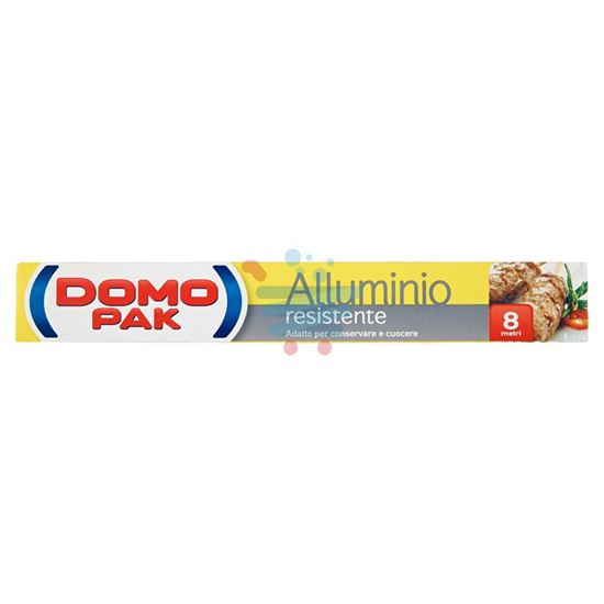 DOMOPAK ROTOLO ALLUMINIO RESISTENTE 8 METRI