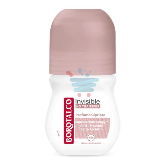 BOROTALCO DEO ROLLON INVISIBLE ROSA 50ML