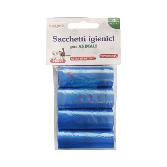 CASAVIP SACCHETTI IGIENICI PER ANIMALI 4 PEZZI