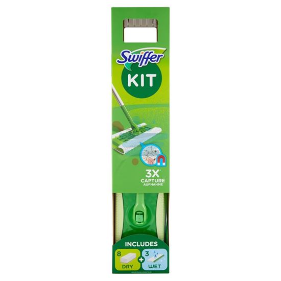 SWIFFER STARTER KIT XXL 8 PANNI E 3 WET