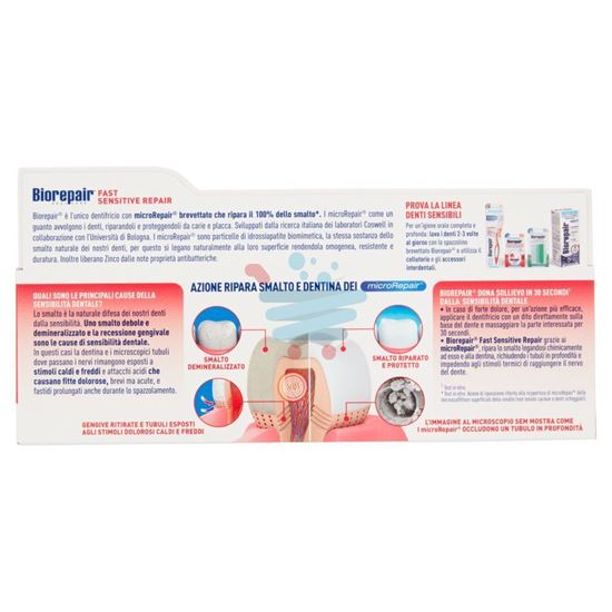 BIOREPAIR DENTIFRICIO FAST SENSITIVE 75ML