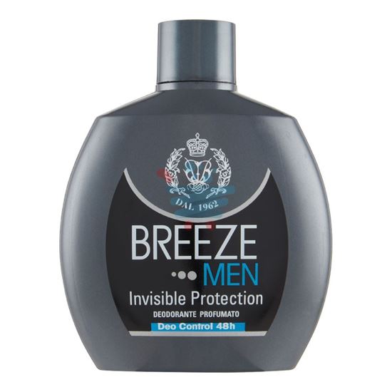 BREEZE DEODORANTE SQUEEZE MEN INVISIBLE PROTECTION 100ML