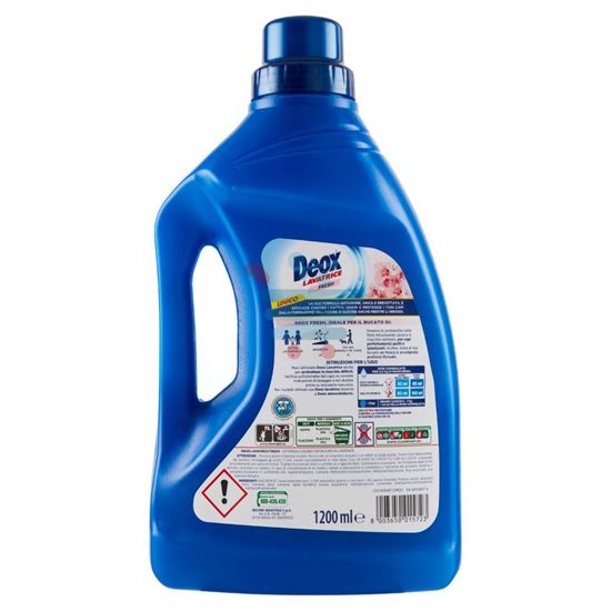 DEOX DETERSIVO LIQUIDO FRESH BLU 21 LAVAGGI 1,050LT