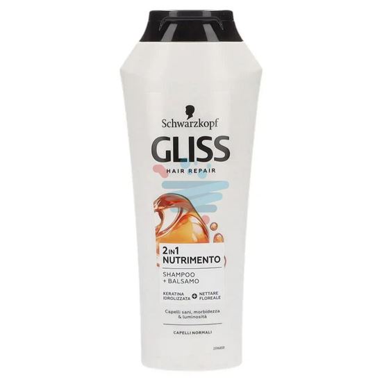 GLISS SHAMPOO 2 IN 1 NUTRIMENTO 225ML