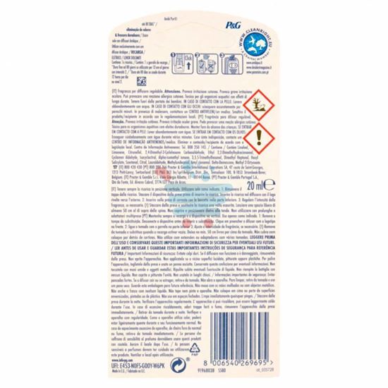 AMBIPUR ELETTRICO RICARICA LIQUIDA DOLOMITI 20 ML