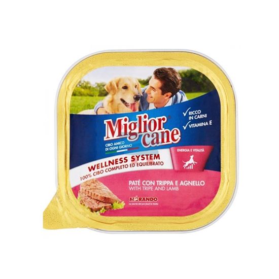 MIGLIOR CANE VASCHETTE TRIPPA E AGNELLO 300GR