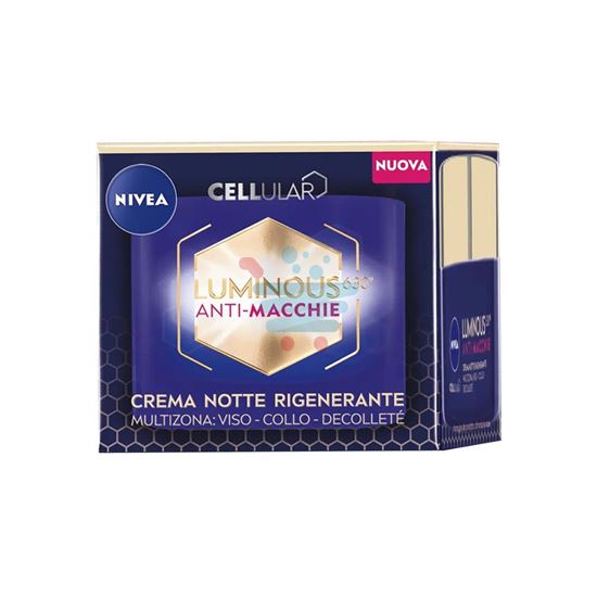 NIVEA CELLULAR LUMINOUS ANTI MACCHIE CREMA VISO NOTTE 50ML