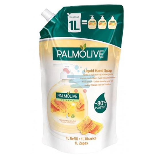 PALMOLIVE RICARICA SAPONE LIQUIDO BUSTA  LATTE&MIELE 1LT