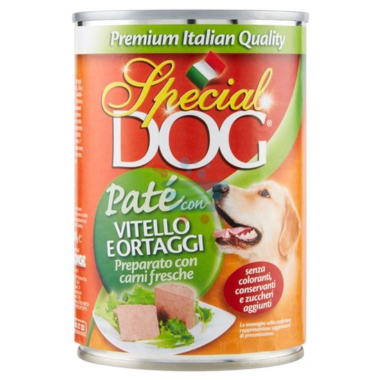 SPECIAL DOG PATE' CON VITELLO E ORTAGGI 400GR