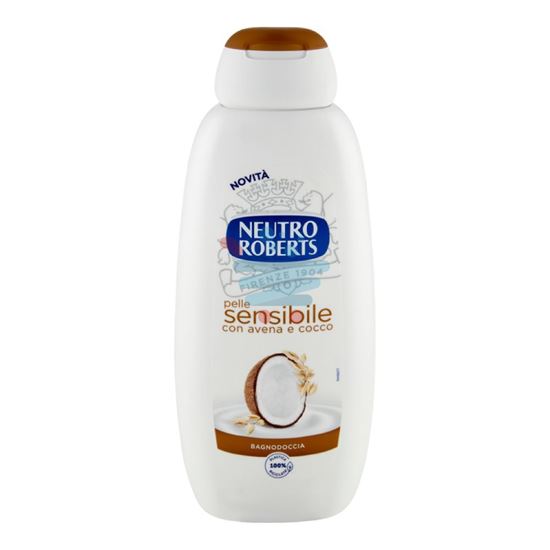 NEUTRO ROBERTS BAGNO PELLI SENSIBILI AVENA E COCCO 450 ML