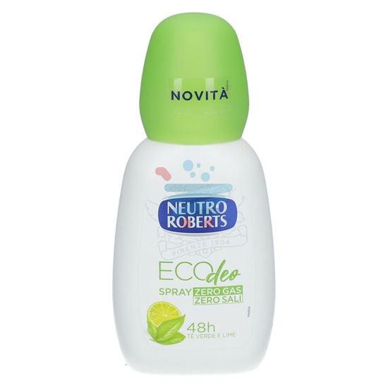 ROBERTS FRESCO ECODEO SPRAY ZERO SALI NO GAS PROFUMO TE VERDE E LIME 75ML