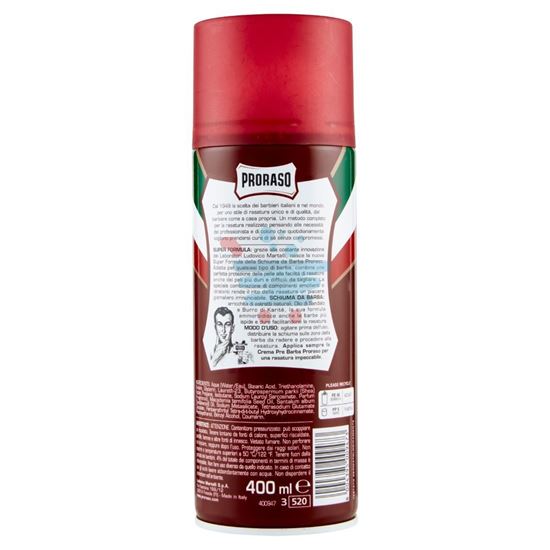 PRORASO SCHIUMA BARBE DURE 300ML