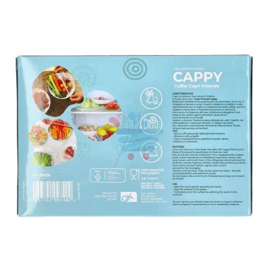 DEALO CAPPY CUFFIA ALIMENTI 50 PEZZI