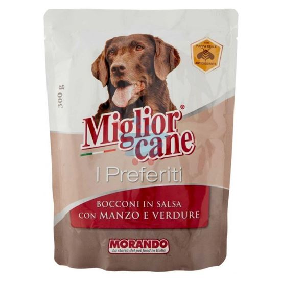 MIGLIOR CANE I PREFERITI BUSTA MANZO E VERDURE 300GR