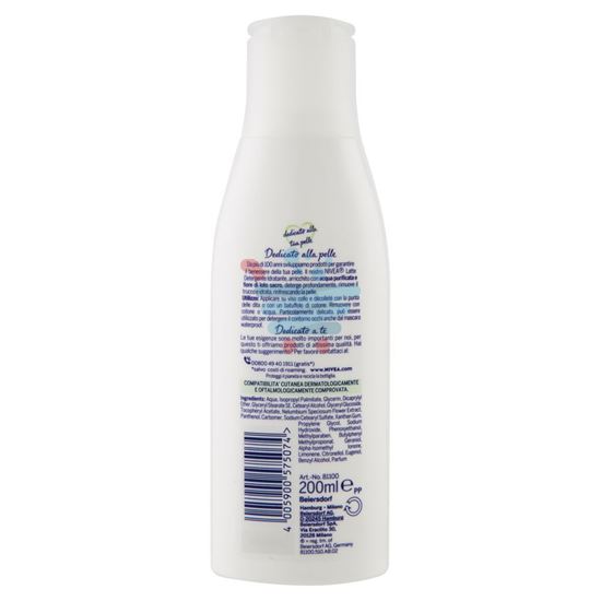 NIVEA LATTE DETERGENTE IDRATANTE 200ML