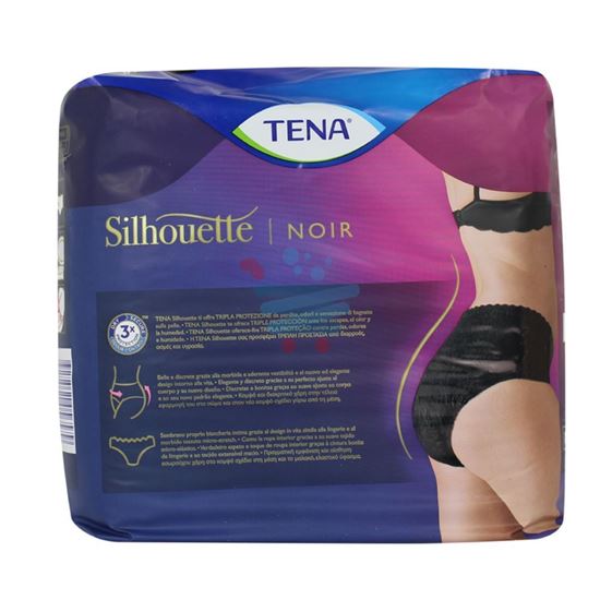 TENA ASSORBENTI SILHOUETTE A VITA BASSA NOIR MISURA M 10 PEZZI