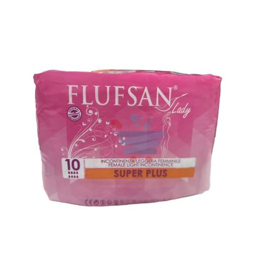 FLUFSAN ASSORBENTI INCONTINENZA LEGGERA SUPER PLUS 10 PEZZI