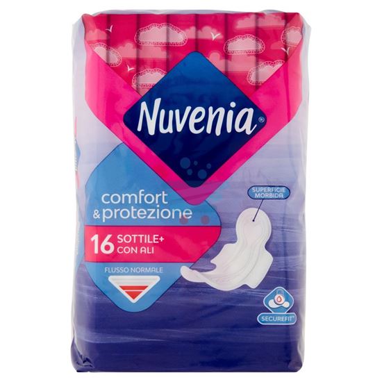 NUVENIA COMFORT & PROTEZIONE SOTTILE+ CON ALI 16 PZ