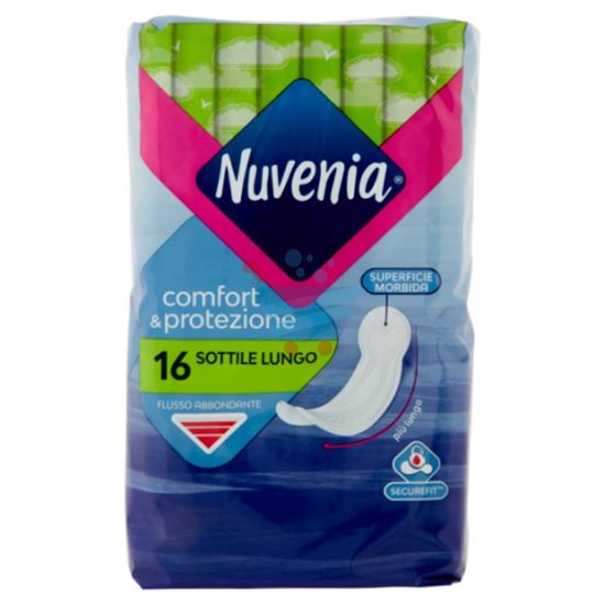 NUVENIA COMFORT&PROTEZIONE SOTTILE LUNGO 16 PEZZI