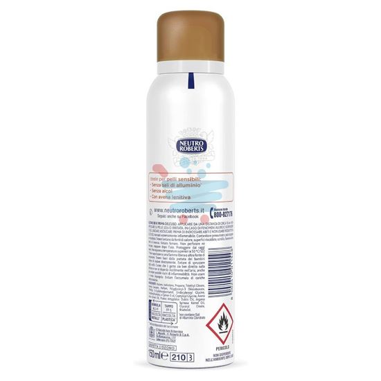 NEUTRO ROBERTS DEO SPRAY AVENA E ARGAN 150ML