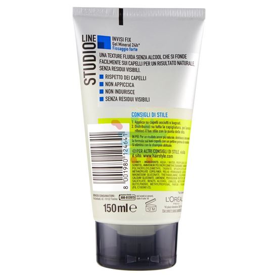 STUDIO LINE INVISI FIX 6 GEL MINERAL 24H 150 ML