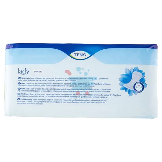 TENA LADY ASSORBENTI SUPER 15 PEZZI