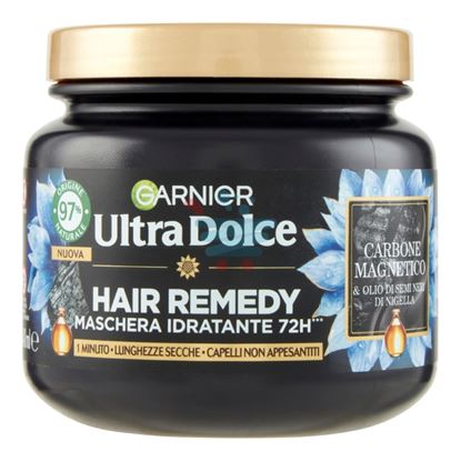 ULTRA DOLCE MASCHERA HAIR REMEDY CON CARBONE MAGNETICO 340 ML
