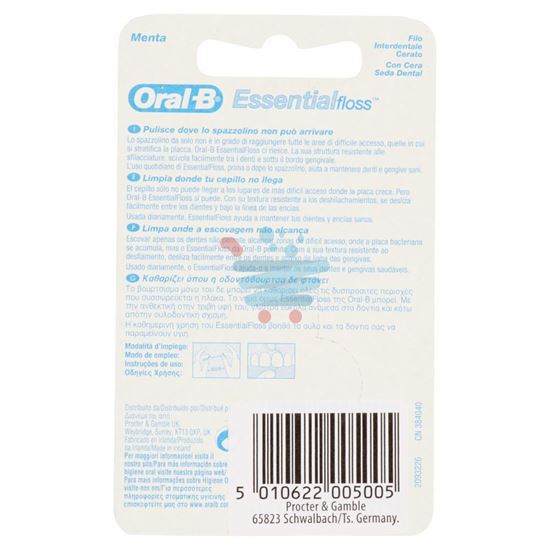 ORAL-B FILO INTERDENTALE CERATO ESSENTIAL FLOSS MENTA 50 MT