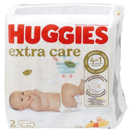 HUGGIES UNISTAR EXTRA CARE PANNOLINI 3-6 KG MISURA 2