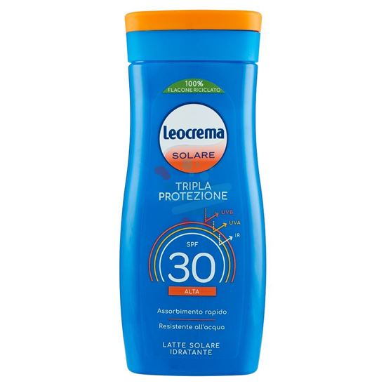 LEOCREMA SOLARE TRIPLA PROTEZIONE LATTE IDRATANTE SPF30 200 ML