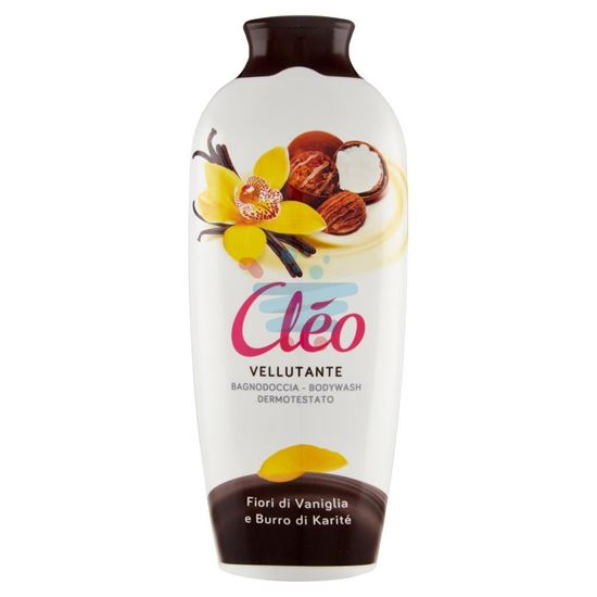 CLEO BAGNODOCCIA VELLUTANTE  FIORI DI VANIGLIA E BURRO DI KARITÉ 750 ML