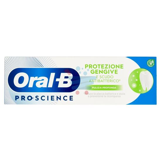 ORAL-B PRO-SCIENCE DENTIFRICIO PROTEZIONE GENGIVE E SCUDO ANTIBATTERICO PULIZIA PROFONDA 75 ML