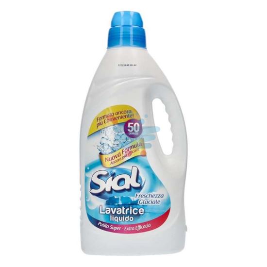 SIAL DETERSIVO LAVATRICE LIQUIDO FRESCHEZZA GLACIALE 2.5LT