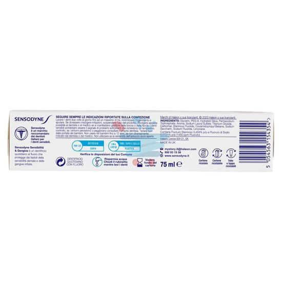 SENSODYNE SENSIBILITÀ & GENGIVE 75ML