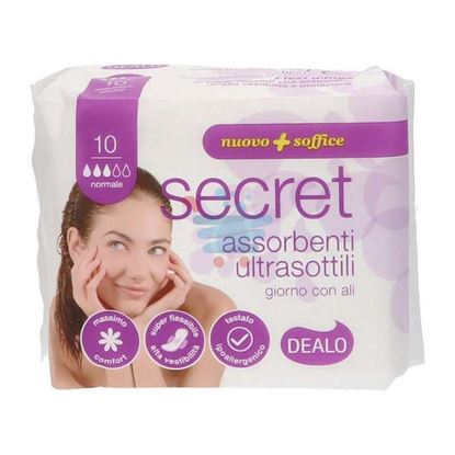 DEALO SECRET ASSORBENTI ULTRA CON ALI 10 PEZZI