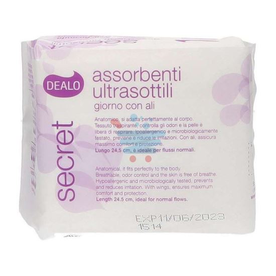 DEALO SECRET ASSORBENTI ULTRA CON ALI 10 PEZZI