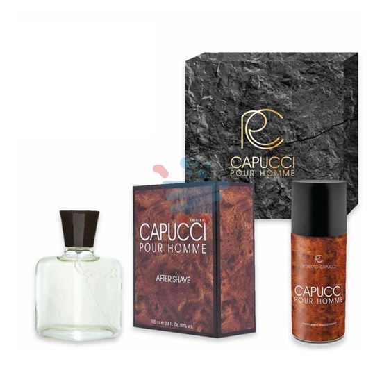 CAPUCCI CONFEZIONE POUR HOMME AFTER SHAVE 100ML+DEODORANTE 150ML