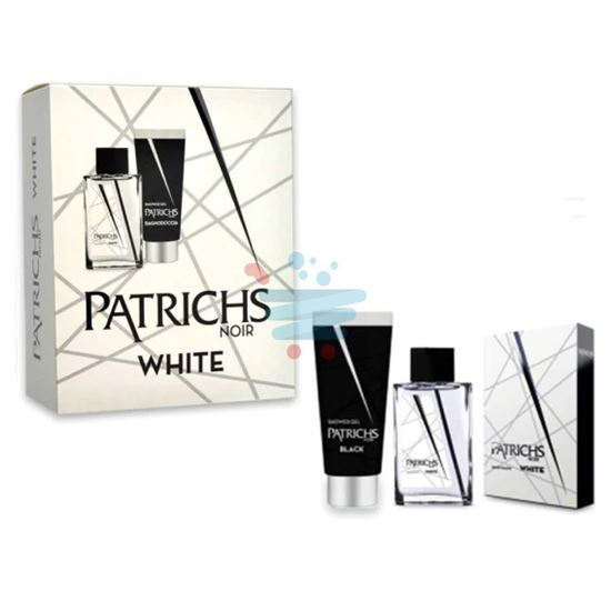 PATRICHS WHITE CONFEZIONE EAU DE TOILETTE 200ML+SHOVER GEL 200ML