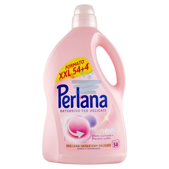 PERLANA DETERSIVO LIQUIDO DELICATI 58 LAVAGGI 2.900 ML