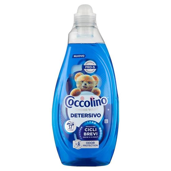 COCCOLINO DETERSIVO LIQUIDO LAVATRICE WONDER WASH ODOR PROTECTION 37 LAVAGGI 1480 ML