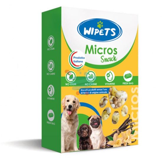 WIPETS BISCOTTI CANE MIX MICROS  300GR.