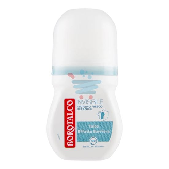 BOROTALCO DEO ROLLON INVISIBLE AZZURRO 50ML