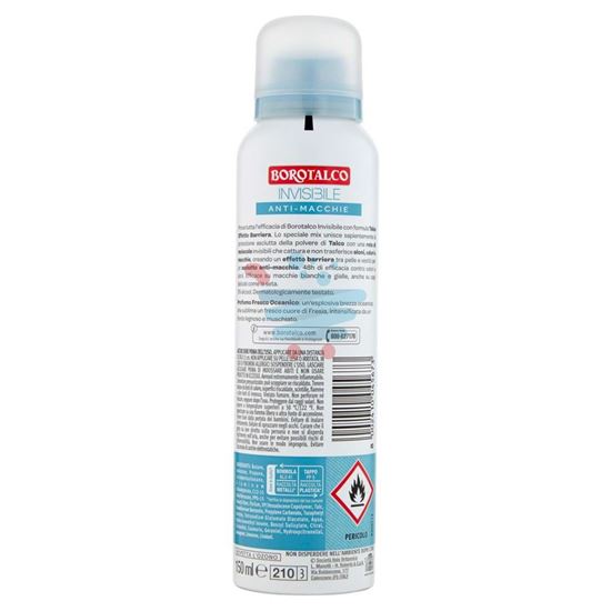 BOROTALCO DEO SPRAY INVISIBLE AZZURRO 150ML